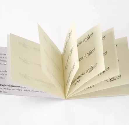 Parfums d'intérieur - Carnet PAPIER D'ARMÉNIE - PAPIER D'ARMÉNIE