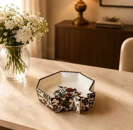 Bowls - Large Pomegranate Bowl – Persian Garden Collection - DASTHAA