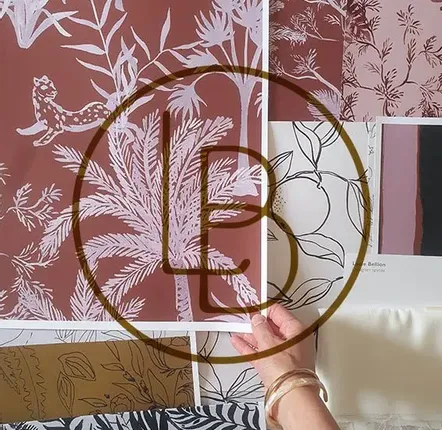 Design textile et surface - Extrait de collection - LUCIE BELLION