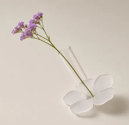 Vases - Hibiscus, mini flower vase - ANCA FETCU STUDIO