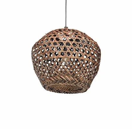 Suspensions extérieures - Hanging Lamp Bombay Rattan - GOMMAIRE