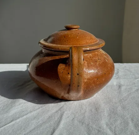 Carafes - H13 D15 Mini Stoneware Teapot - OFFICE OBJETS