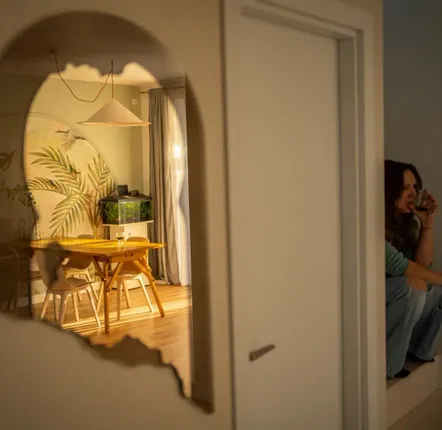 Hotel bedrooms - Roma wall mirror - ANCA FETCU STUDIO