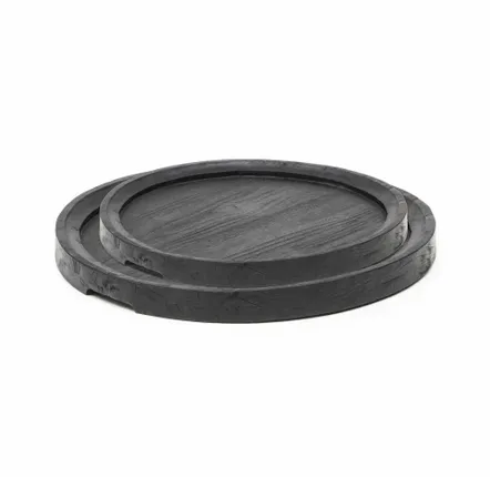 Plateaux - Round Tray Luna - GOMMAIRE