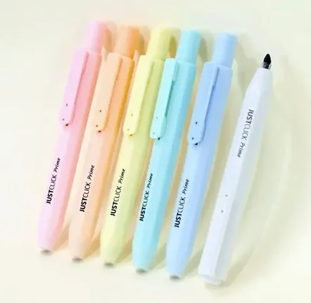 Stationery - JUSTCLICK highlighters and markers - LE MAGASIN GÉNÉRAL DISTRIBUTION