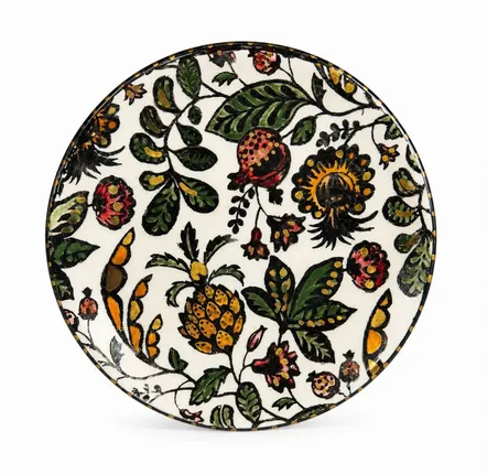 Assiettes de réception - Assiette moyenne – Collection Jardin Persan - DASTHAA