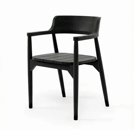 Chaises - La Chaise Febriansah - Noire - BAZAR BIZAR LIVING