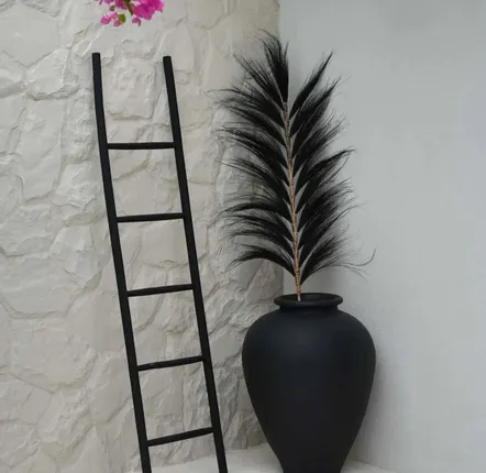 Wardrobe - The Tulum Ladder - Black - 165 - BAZAR BIZAR LIVING