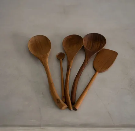 Flatware - The Teak Root Spoon - M - BAZAR BIZAR LIVING