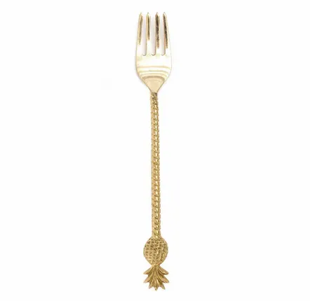 Forks - The Pineapple Fork - Gold - BAZAR BIZAR LIVING