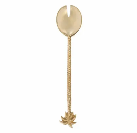 Forks - The Palm Tree Salad Fork - Gold - BAZAR BIZAR LIVING