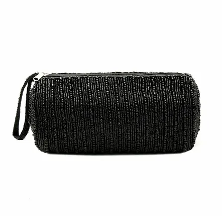 Clutches - The Pencil Case - Black - BAZAR BIZAR LIVING