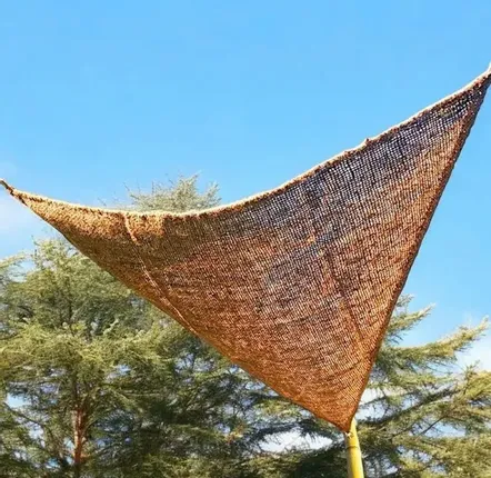 Sunshades - The Coco Shade Triangular - Natural - 350x350 - BAZAR BIZAR LIVING