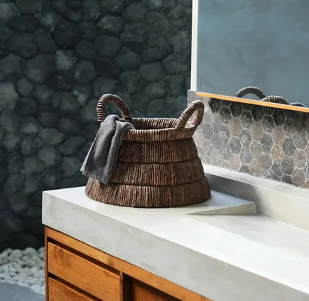 Baskets - The Chisomo Basket - BAZAR BIZAR LIVING