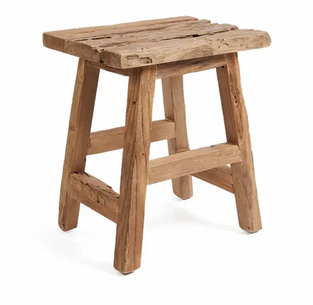 Stools - The Yoke Stool - Natural - L - BAZAR BIZAR LIVING