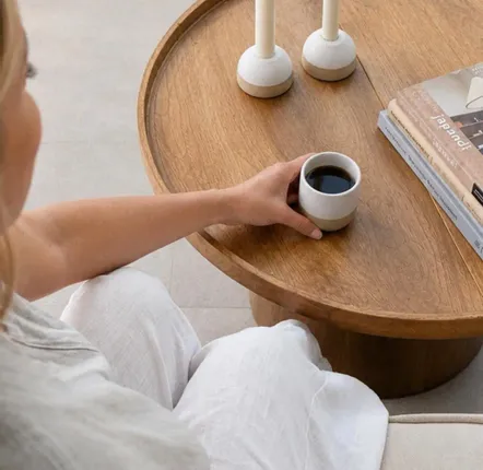 Tea and coffee accessories - ReClay Ceramics Coffee Mugs - Set of 4 - ORIGINALHOME ECO DESIGN