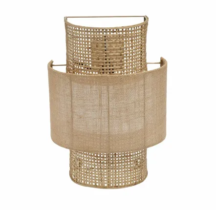 Appliques - La Bolly Jute Applique Murale - Naturel - M - BAZAR BIZAR LIVING