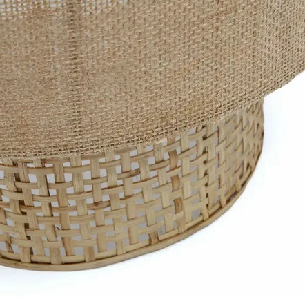 Appliques - La Bolly Jute Applique Murale - Naturel - M - BAZAR BIZAR LIVING