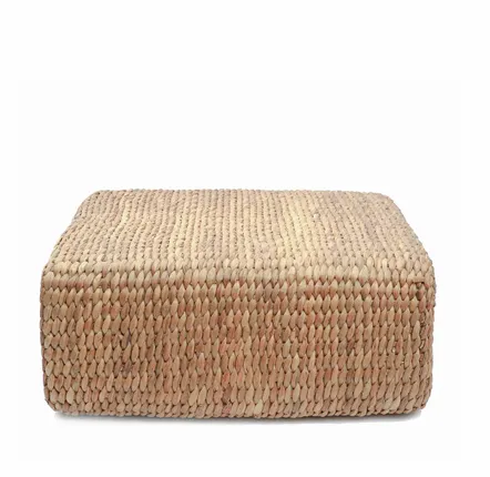 Poufs - Le Pouf Carré Jacinthe - Naturel - M - BAZAR BIZAR LIVING