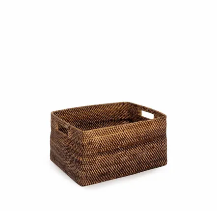 Baskets - The Colonial Magazine Basket - Natural Brown - M - BAZAR BIZAR LIVING