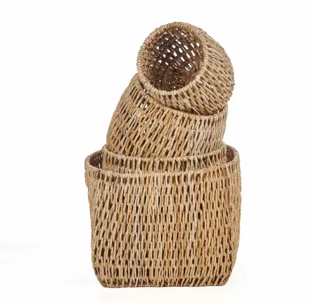 Baskets - The Louh Louh Basket - Natural - XL - BAZAR BIZAR LIVING