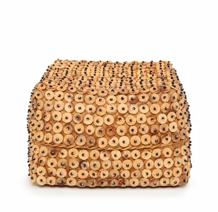 Caskets and boxes - The Coconut Shell Basket - Natural - L - BAZAR BIZAR LIVING