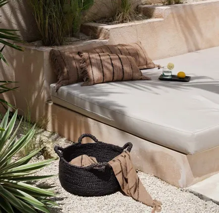 Baskets - Les Quatre Mains Baskets - Black - S - BAZAR BIZAR LIVING