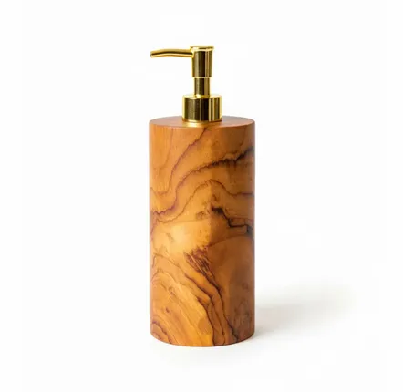 Porte-savons - Le Distributeur de Savon en Bois - Naturel - BAZAR BIZAR LIVING