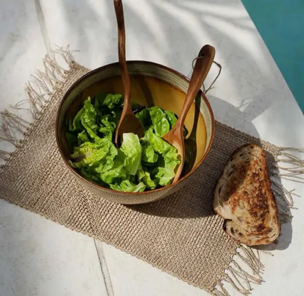 Forks - The Twisted Salad Fork - Natural - BAZAR BIZAR LIVING