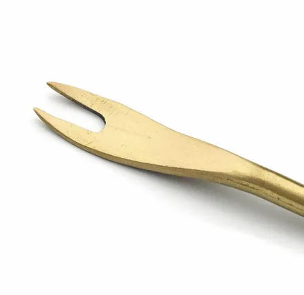 Forks - The Olive Fork - Gold - L - BAZAR BIZAR LIVING