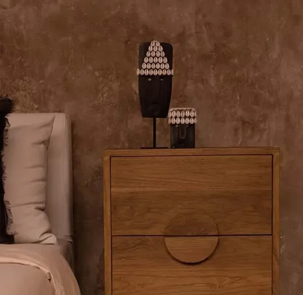 Tables de nuit - La Table de Chevet Eclipse - Naturel - BAZAR BIZAR LIVING