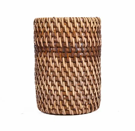 Bathroom storage - The Colonial Tooth Brush Holder - Natural Brown - BAZAR BIZAR LIVING