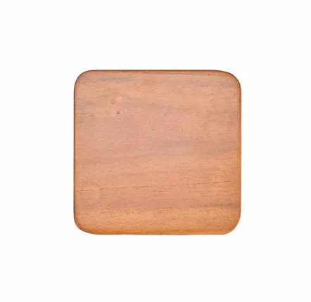 Placemats - The Material Coaster - Smooth Mahogany - BAZAR BIZAR LIVING