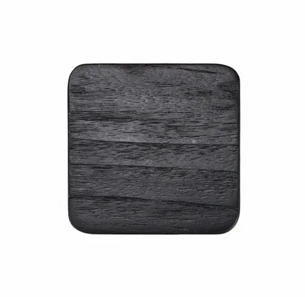 Placemats - The Material Coaster - Medium Rustic Black - BAZAR BIZAR LIVING