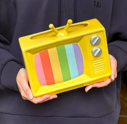 Vases - Pastel TV Vase - UPSIDE STORIES