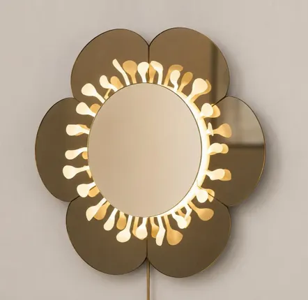Appliques - Bloom, miroir mural - ANCA FETCU STUDIO