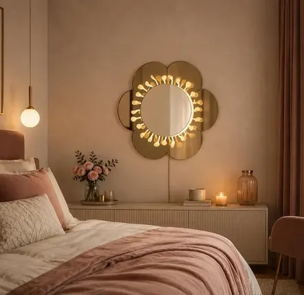 Appliques - Bloom, miroir mural - ANCA FETCU STUDIO