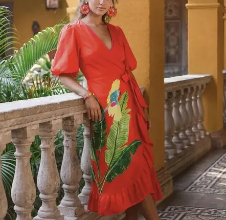 Prêt-à-porter - Robe Mexican Perrots - NACH