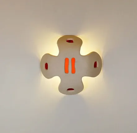 Table lamps - Wall light + Red - LB CERAMIQUES