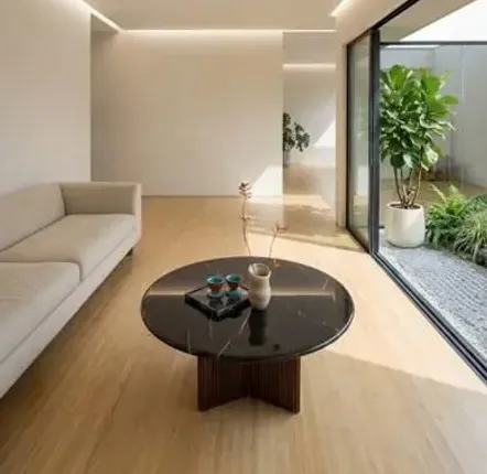 Coffee tables - Black Marble Coffee Table 800MM - SAGIT