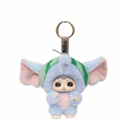 Peluches - ZOO Studio - Peluche Figurine Vinyl - Porte Clés - Fête des Gloutons - TROUSSELIER ET COMPAGNIE
