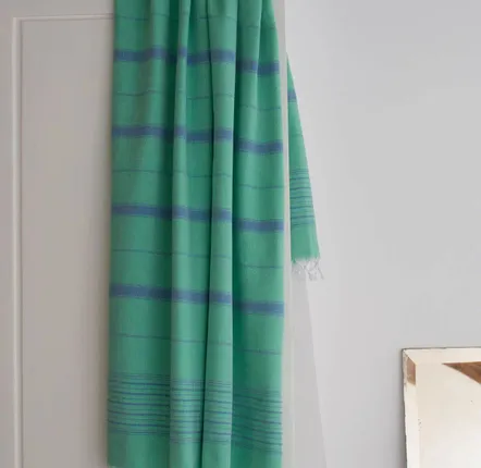 Other bath linens - hammam towel jade green/ocean blue 170x100cm - OTTOMANIA
