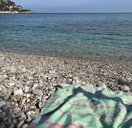 Other bath linens - hammam towel XL pistachio/tulip 220x160cm - OTTOMANIA