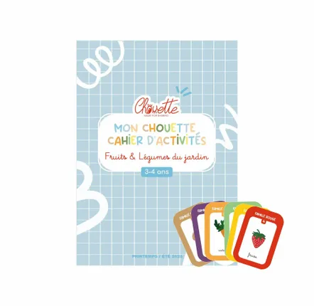 Children's games - Activity kit 3-4 years old or 5-6 years old - CHOUETTE