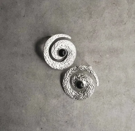Jewelry - Ripple Twirl Earrings - BY MER JEWELLERY