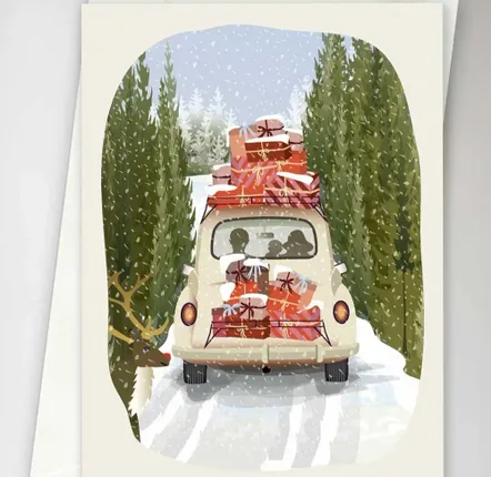 Autres décorations de Noël - Cartes de Noël - VISSEVASSE