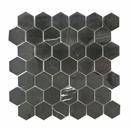 Mosaics - Black marble mosaic - SAGIT