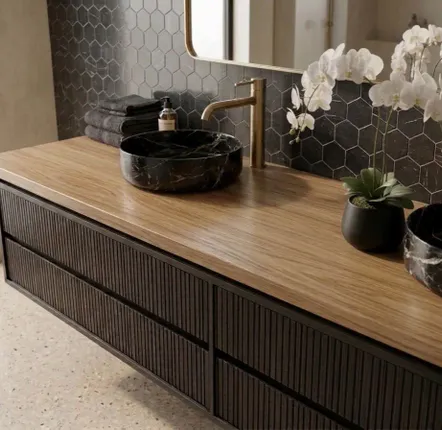 Mosaics - Black marble mosaic - SAGIT