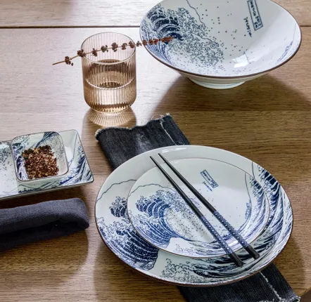 Everyday plates - Blue & White Porcelain - TOKYO DESIGN STUDIO