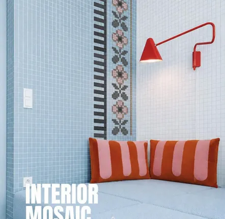 Mosaics - Modular Mosaic Decor - Broderie Collection - FRAGMENT - STUDIO DE MOSAÏQUE